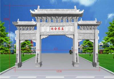 石雕栏杆、石拱桥、石栏杆